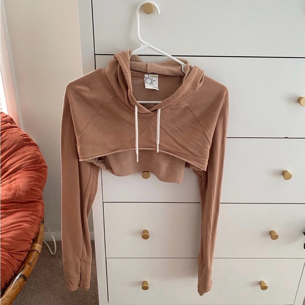 Aerie cropped hoodie worn once!